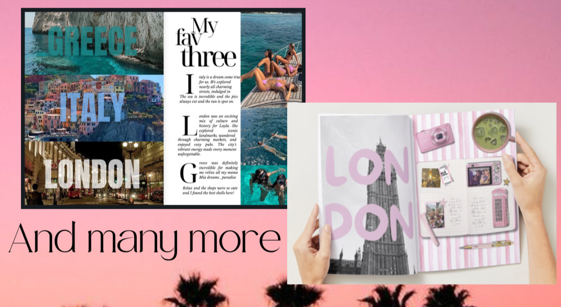 SUMMER VOGUE MAGAZINE TEMPLATE