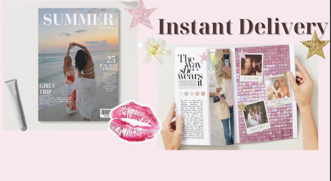 SUMMER VOGUE MAGAZINE TEMPLATE